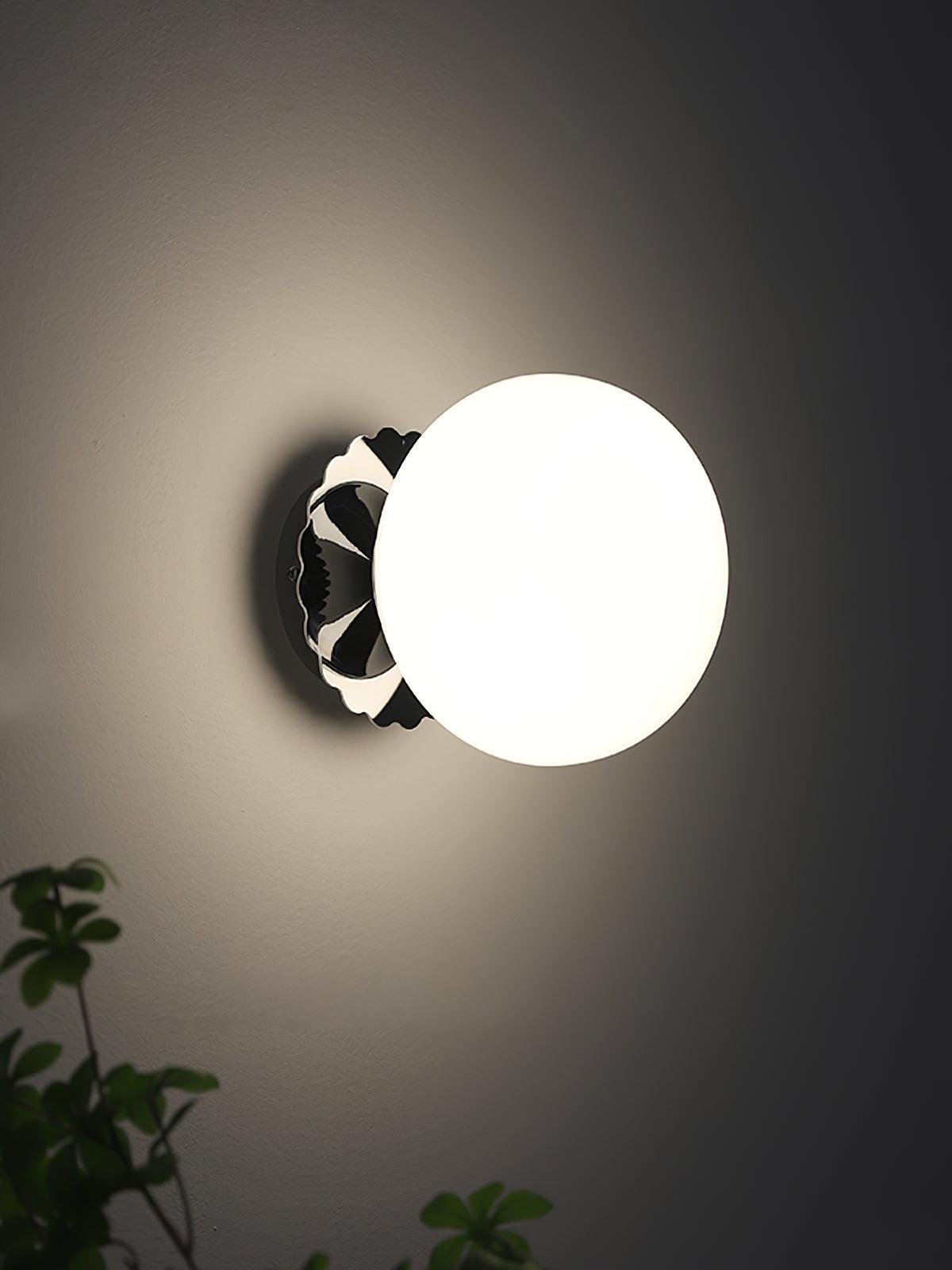 Modern Pink Glass & Metal Table Lamp – Elegant Soft Glow Lighting
