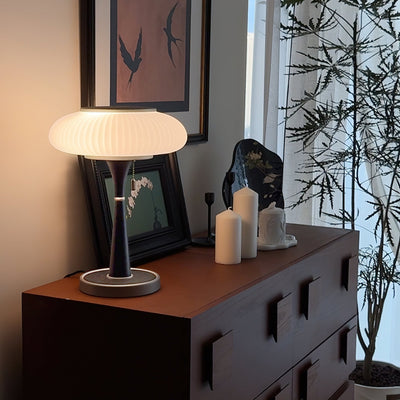 Matsutake Table Lamp – Organic Elegance with Soft Ambient Glow