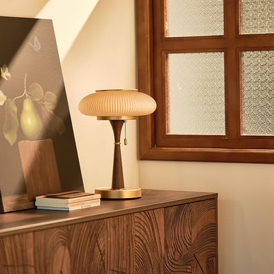 Matsutake Table Lamp – Organic Elegance with Soft Ambient Glow