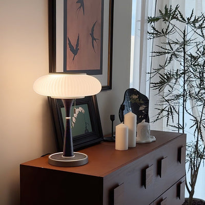 Matsutake Table Lamp – Organic Elegance with Soft Ambient Glow