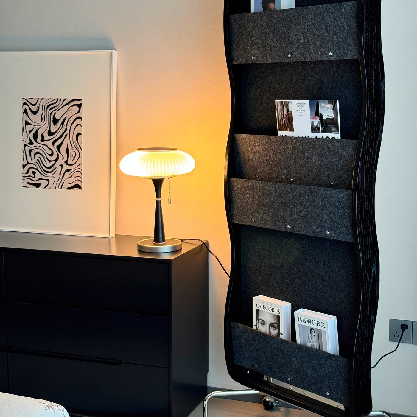 Matsutake Table Lamp – Organic Elegance with Soft Ambient Glow