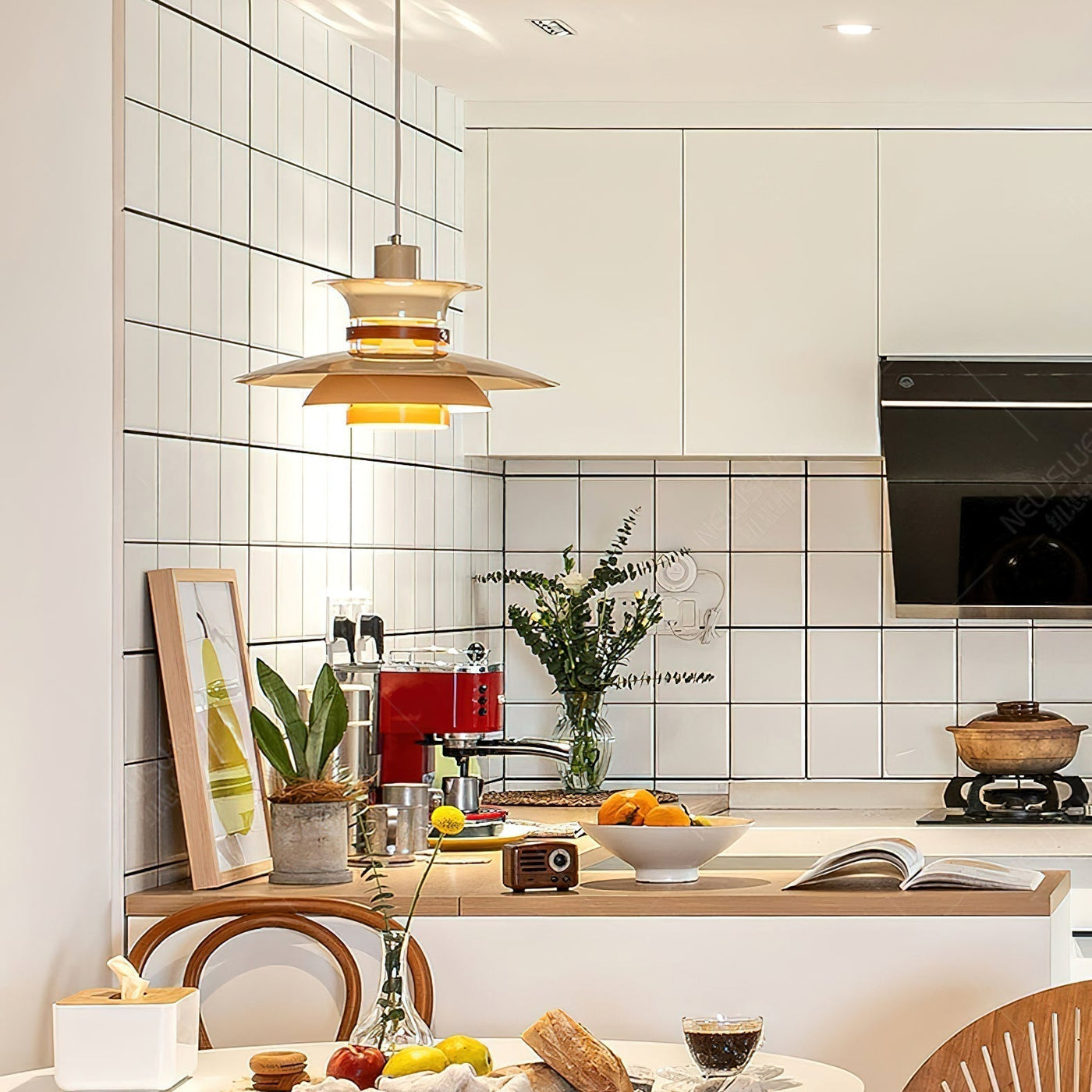 Mercero Pendant Light – Elegant LED Hanging Lamp with Classic Design