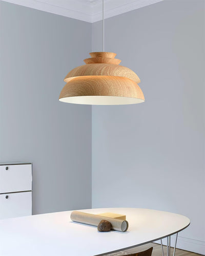 Midori Pendant Light – Elegant Aluminium Hanging Lamp with Natural Aesthetic