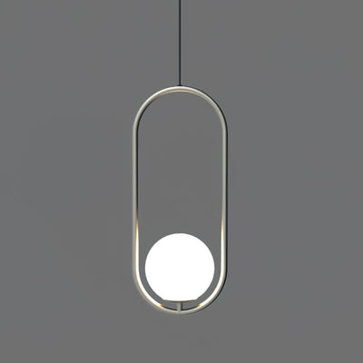 Mila Pendant Light – Sleek Glass & Metal Hanging Lamp for Modern Interiors