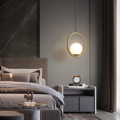 Mila Pendant Light – Sleek Glass & Metal Hanging Lamp for Modern Interiors