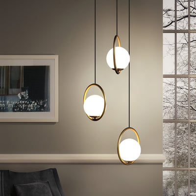 Mila Pendant Light – Sleek Glass & Metal Hanging Lamp for Modern Interiors