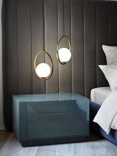 Mila Pendant Light – Sleek Glass & Metal Hanging Lamp for Modern Interiors