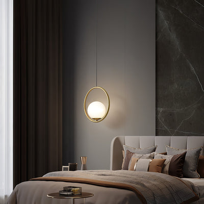 Mila Pendant Light – Sleek Glass & Metal Hanging Lamp for Modern Interiors
