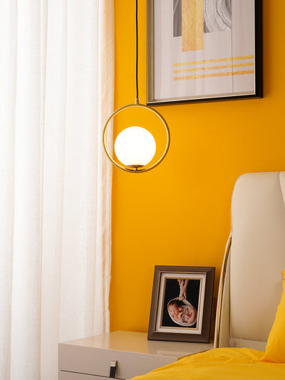 Mila Pendant Light – Sleek Glass & Metal Hanging Lamp for Modern Interiors
