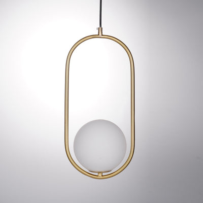 Mila Pendant Light – Sleek Glass & Metal Hanging Lamp for Modern Interiors