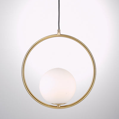 Mila Pendant Light – Sleek Glass & Metal Hanging Lamp for Modern Interiors
