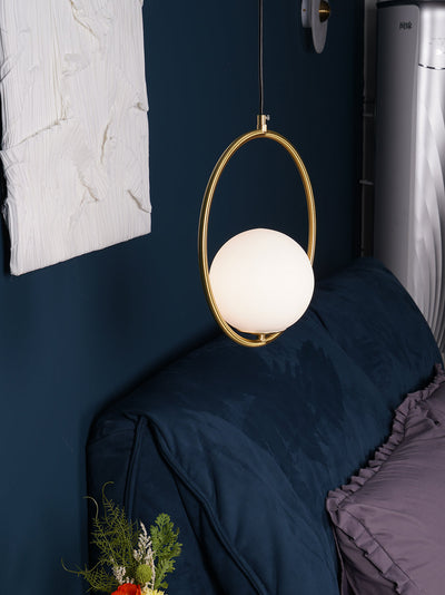 Mila Pendant Light – Sleek Glass & Metal Hanging Lamp for Modern Interiors