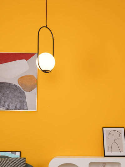 Mila Pendant Light – Sleek Glass & Metal Hanging Lamp for Modern Interiors