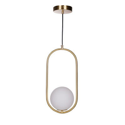 Mila Pendant Light – Sleek Glass & Metal Hanging Lamp for Modern Interiors