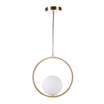 Mila Pendant Light – Sleek Glass & Metal Hanging Lamp for Modern Interiors