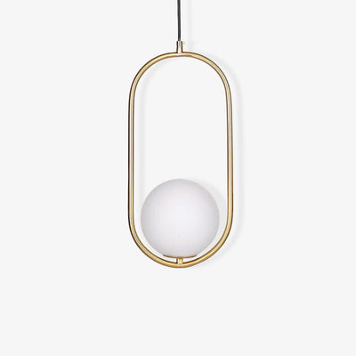 Mila Pendant Light – Sleek Glass & Metal Hanging Lamp for Modern Interiors