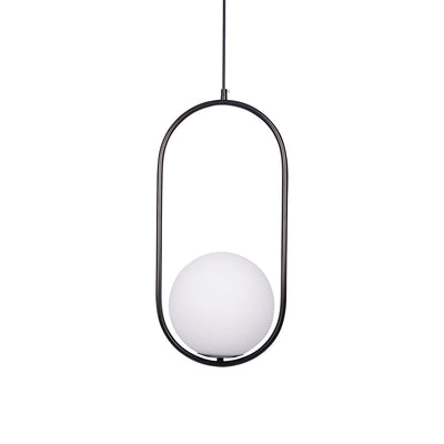 Mila Pendant Light – Sleek Glass & Metal Hanging Lamp for Modern Interiors