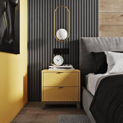 Mila Pendant Light – Sleek Glass & Metal Hanging Lamp for Modern Interiors
