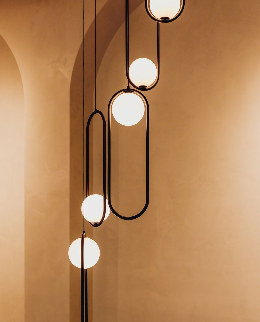 Mila Pendant Light – Sleek Glass & Metal Hanging Lamp for Modern Interiors