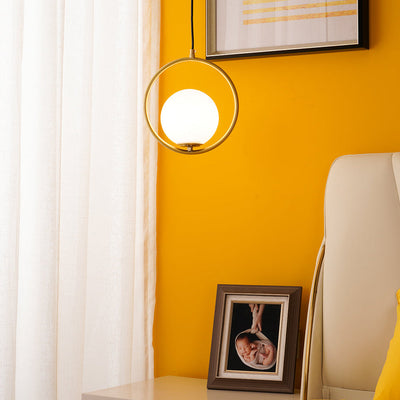 Mila Pendant Light – Sleek Glass & Metal Hanging Lamp for Modern Interiors