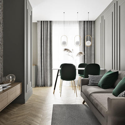 Mila Pendant Light – Sleek Glass & Metal Hanging Lamp for Modern Interiors