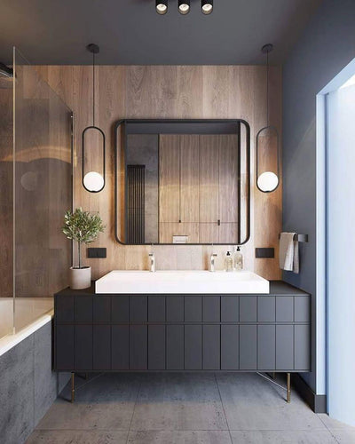 Mila Pendant Light – Sleek Glass & Metal Hanging Lamp for Modern Interiors