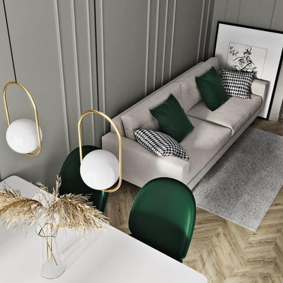 Mila Pendant Light – Sleek Glass & Metal Hanging Lamp for Modern Interiors