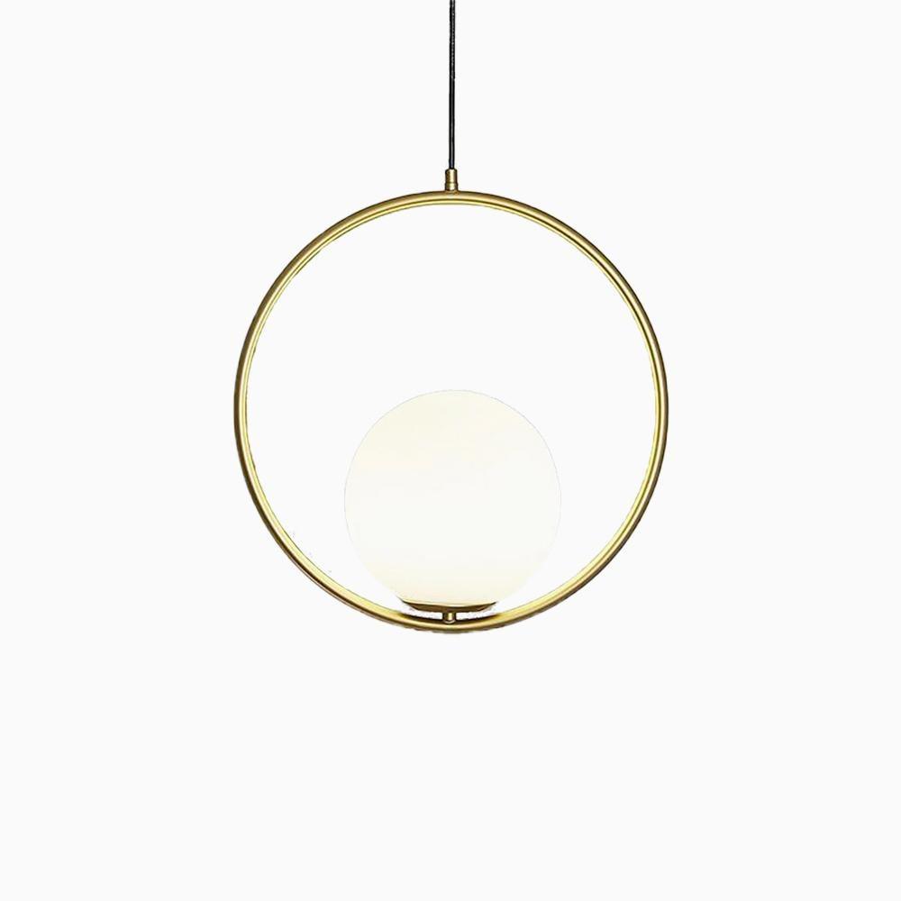 Mila Pendant Light – Sleek Glass & Metal Hanging Lamp for Modern Interiors