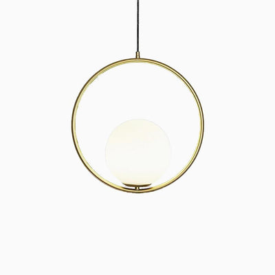 Mila Pendant Light – Sleek Glass & Metal Hanging Lamp for Modern Interiors