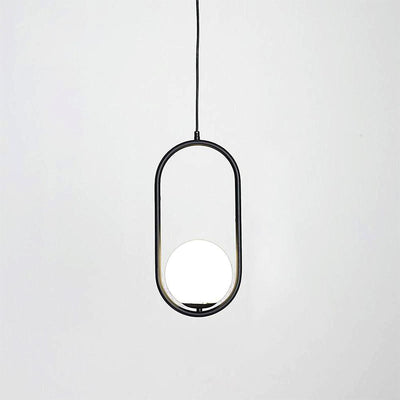 Mila Pendant Light – Sleek Glass & Metal Hanging Lamp for Modern Interiors