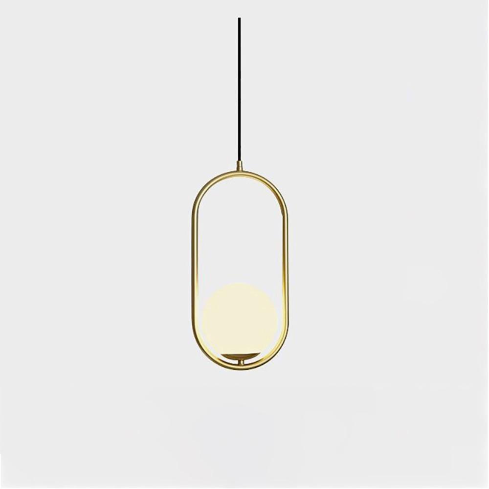 Mila Pendant Light – Sleek Glass & Metal Hanging Lamp for Modern Interiors