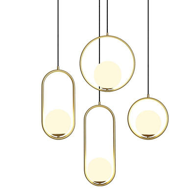 Mila Pendant Light – Sleek Glass & Metal Hanging Lamp for Modern Interiors