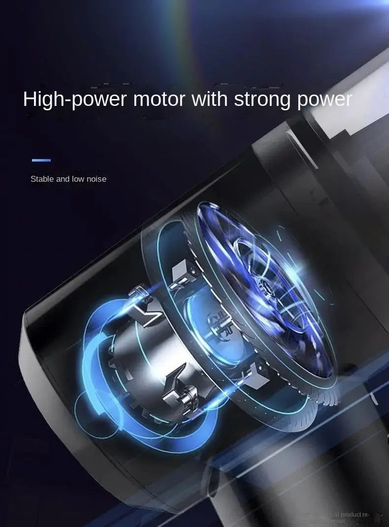 Cordless Car Vacuum Cleaner – Compact, Multifunctional, and Powerful