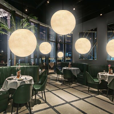 Moon Pendant Light – Celestial Glow for a Serene Atmosphere
