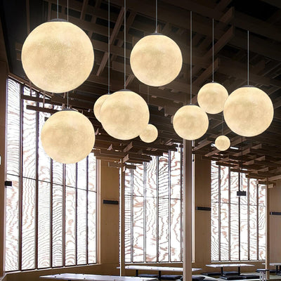Moon Pendant Light – Celestial Glow for a Serene Atmosphere
