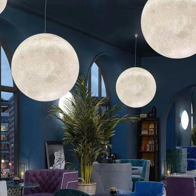 Moon Pendant Light – Celestial Glow for a Serene Atmosphere