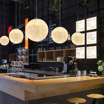 Moon Pendant Light – Celestial Glow for a Serene Atmosphere