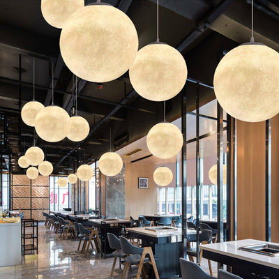 Moon Pendant Light – Celestial Glow for a Serene Atmosphere