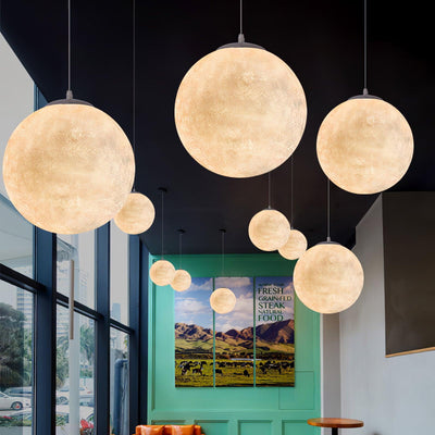 Moon Pendant Light – Celestial Glow for a Serene Atmosphere