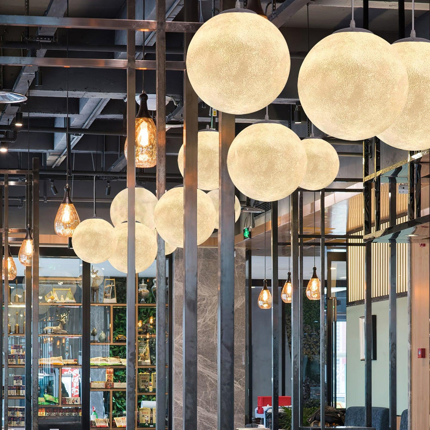 Moon Pendant Light – Celestial Glow for a Serene Atmosphere