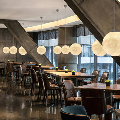 Moon Pendant Light – Celestial Glow for a Serene Atmosphere