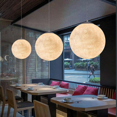 Moon Pendant Light – Celestial Glow for a Serene Atmosphere