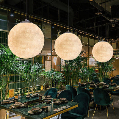 Moon Pendant Light – Celestial Glow for a Serene Atmosphere