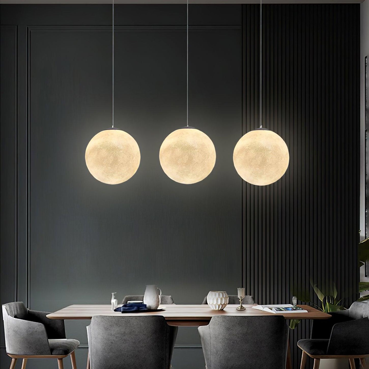 Moon Pendant Light – Celestial Glow for a Serene Atmosphere