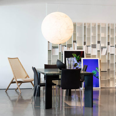 MoonSilk Pendant Light – Soft Lunar Glow with Elegant Silk Design