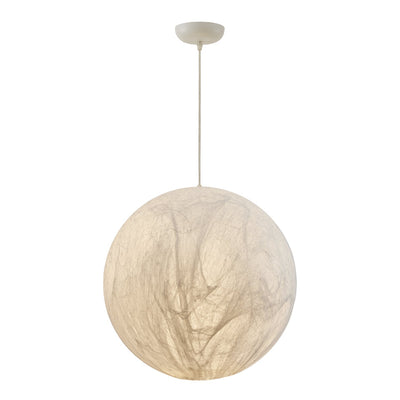 MoonSilk Pendant Light – Soft Lunar Glow with Elegant Silk Design