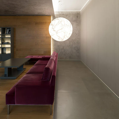 MoonSilk Pendant Light – Soft Lunar Glow with Elegant Silk Design