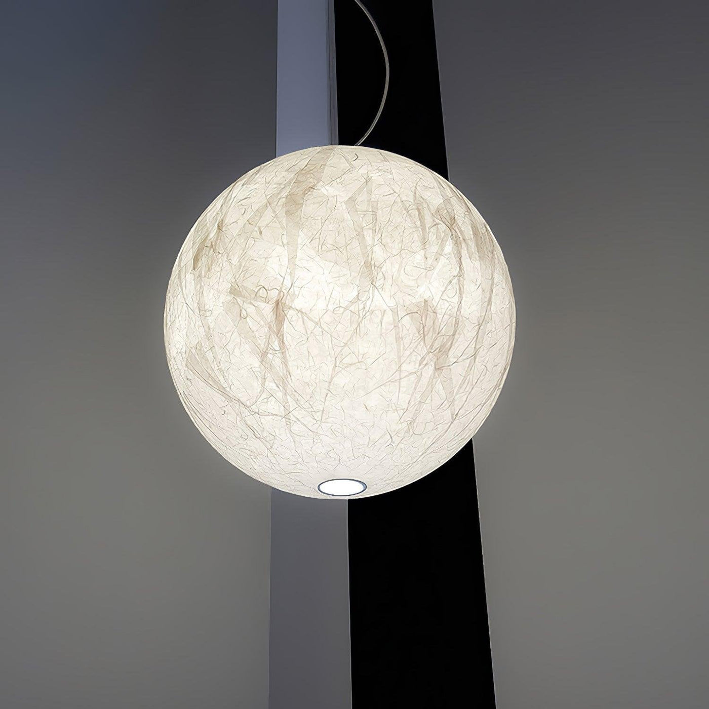 MoonSilk Pendant Light – Soft Lunar Glow with Elegant Silk Design