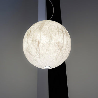 MoonSilk Pendant Light – Soft Lunar Glow with Elegant Silk Design