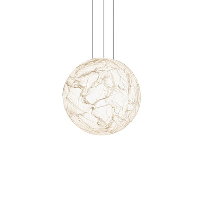MoonSilk Pendant Light – Soft Lunar Glow with Elegant Silk Design